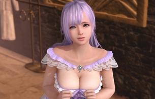 『DOAX ヴィーナスバケーション』新キャラでおっぱいがめっちゃでかくてエロい女の子！