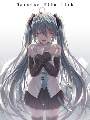 【二次・ZIP】11周年を迎えた初音ミクちゃんの可愛い画像まとめ100枚
