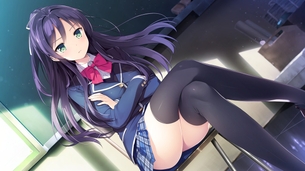【2次】挟まれたい綺麗な 太もも をした女の子の二次エロ画像 その21【太もも】