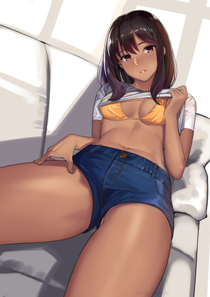 【2次】目元や口元に ほくろ がついてて色気を感じる女の子の二次エロ画像 その18【ほくろ】