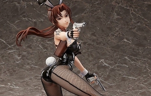 『ブラックラグーン』レヴィのエロいバニー姿でエロいお尻とかおっぱいとかのエロフィギュア