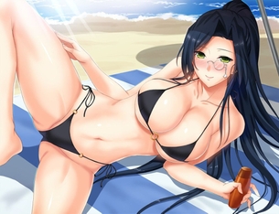 【2次】いやらしく股をひろげちゃってる女の子の二次エロ画像 その14【 開脚 】