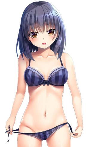 【二次・ZIP】可愛い女の子の脱ぎかけパンツのエロ画像