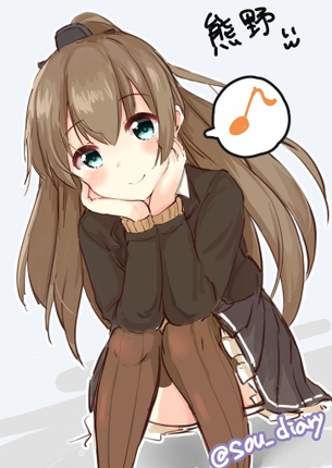 【二次・ZIP】くまのんこと艦これ熊野ちゃんの可愛い画像まとめ