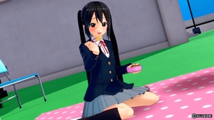 イリュージョンの3Dエロゲであずにゃんにエロいことする