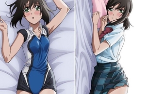 アニメ『はねバド！』女の子たちのエロいユニフォームと制服姿でエロポーズの抱きまくら！