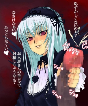 女の子がスベスベのお手手でおちんぽズリズリしてくれてる手コキ二次エロ画像wwwwその5