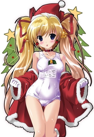 スク水の二次フェチ画像。