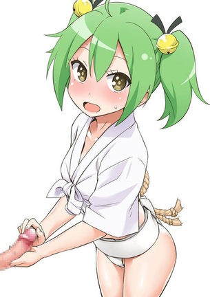 手コキで抜いてくれちゃってる女の子の二次エロ画像wwwwその2