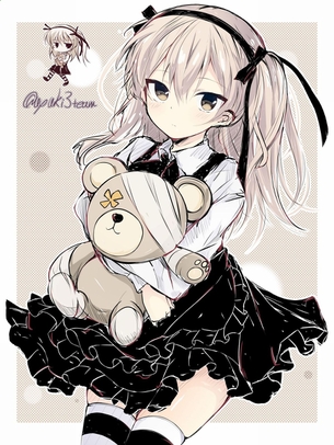 【二次・ZIP】太ももペロペロなニーソ美少女の2次画像