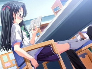 かわいい女の子に足コキされてる二次エロ画像 その20