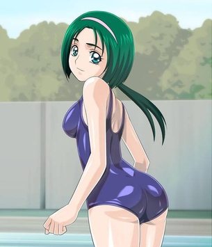 緑髪の画像下さい！