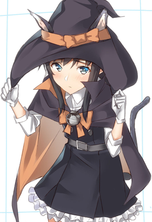 朝潮のハロウィンコスの画像 50枚