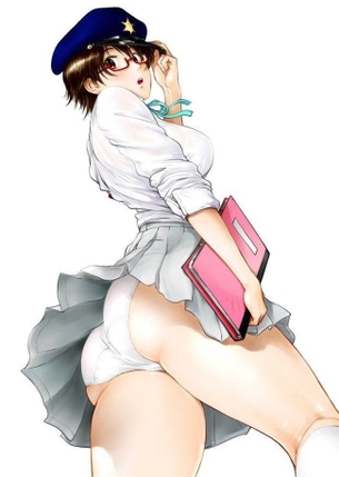 （ローアングル）女の子を見上げるとエッチな画像が見れるw