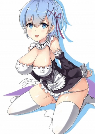 【Re:ゼロから始める異世界生活】レムのエロ画像を見て幸せになろう！