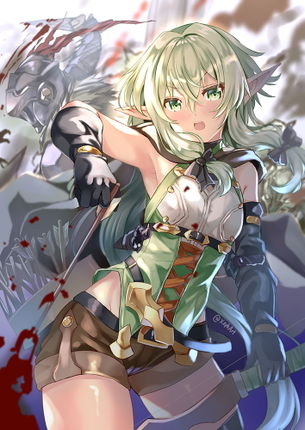 【ゴブリンスレイヤー】妖精弓手 (エルフ娘)のエロ＆萌え画像… ②