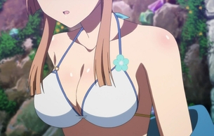 アニメ『マナリアフレンズ』6話で女の子たちのエロいおっぱいやお尻のエロい水着シーン！