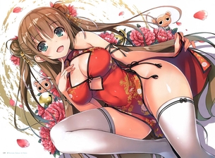 チャイナドレスのエロ画像を復習していく