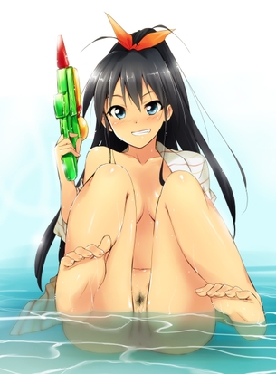 【アイマス】沖縄生まれの健康的エッチボディ！我那覇響のエロ画像！