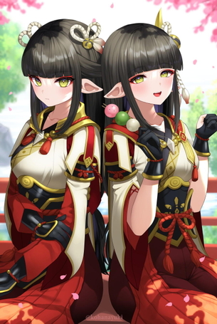 【モンスターハンター】受付嬢のえっちでかわいい二次エロ画像