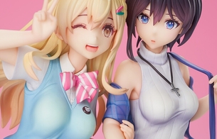 『推しのラブより恋のラブ』古館恋と速星あくるのえっちなおっぱいとお尻のエロフィギュア！