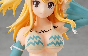 『フェアリーテイル』ルーシィのアクエリアスフォームのエロおっぱいムチムチエロフィギュア！
