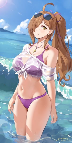 【2次】片目が髪で隠れてる女の子のエロ画像その14