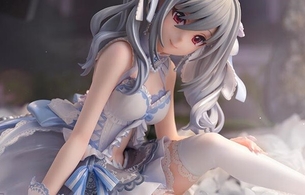 『アイドルマスター シンデレラガールズ』神崎蘭子のおヘソチラ見せドレスのエロフィギュア