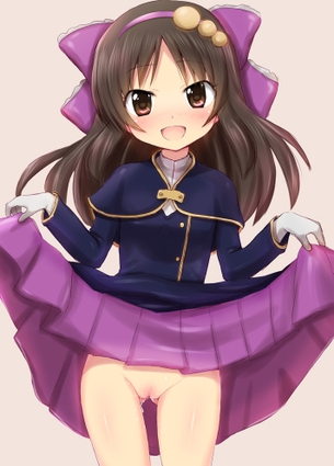【穿いてない】スカートたくし上げたらノーパンだった！！！ その26