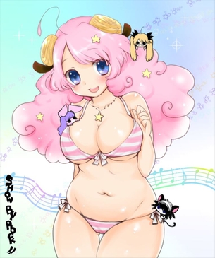 【エロ画像】SHOW BY ROCK!!のエロコスプレの参考にしたくなるモアのキャラクター画像
