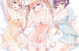 アニメ『カッコウの許嫁』BD限定版にエロいスケスケランジェリー姿のエロ添い寝シーツ！