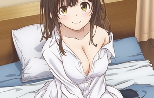 『ひげを剃る。そして女子高生を拾う。』BD店舗特典に水着や裸ワイシャツなどエロイラスト