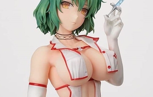 『閃乱カグラ』日影のエロすぎるほぼ裸丸見えみたいなエロナース衣装のエロフィギュア