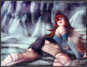 【NARUTO】照美メイの可愛いHな二次エロ画像
