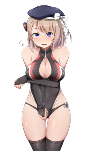 【2次】おっぱいの谷間が素敵な女の子のエロ画像その40