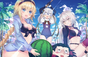 【Fate Grand Order】ジャンヌ・ダルクの壁紙(PC・スマホ)にできそうな高画質なエロ画像