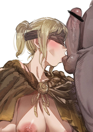 【二次エロ】見えないからエッチな気持ちが高まる目隠しプレイ画像