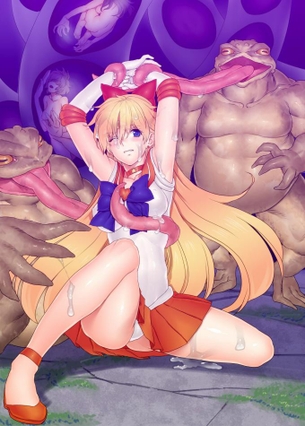 快楽に堕ちそうになってるアヘ顔のヴィーナス抜けるエロ画像！【美少女戦士セーラームーン】