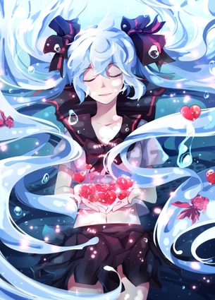 【二次】【VOCALOID】ボトルミクの涼し気な画像がみたい！ 2