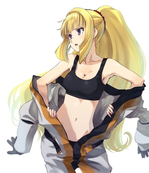 【二次エロ】【ガンダム】金髪の可愛いクーデリア・藍那・バーンスタインちゃんがオッパイを強調しちゃう二次画像♪2