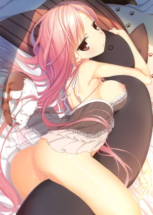 【二次エロ】女の子の綺麗なおしりの画像が見たい！ 7
