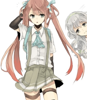 【非エロ】【艦これ】朝雲ちゃんのキュートな制服姿が可愛い画像がみたい！①