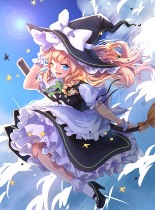 【二次】【東方】霧雨魔理沙の可愛い画像が見たい！ 3