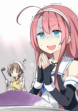 【非エロ】【二次画像】可愛い艦これ娘「江風ちゃん」のピンク髪に萌えキュンな画像がみたい！①