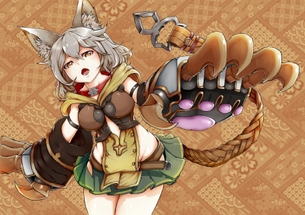 【グラブル】 猫娘センちゃんのかわいぃぃ 5枚 【画像・壁紙】 (グランブルーファンタジー 19)