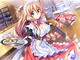 【二次・ZIP】2次元の美少女メイド・ウェイトレスさんの画像を下さい！