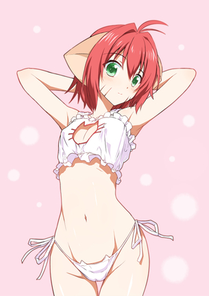 【二次・ZIP】解きたくなっちゃうエロ可愛い紐パン紐ビキニの美少女画像