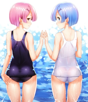 【二次・ZIP】食い込み直しの仕草がエロ可愛い女の子の画像