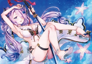 【グラブル】 ナルメア姉さんの美しい水着姿 5枚! 【画像・壁紙】 (グランブルーファンタジー 17)