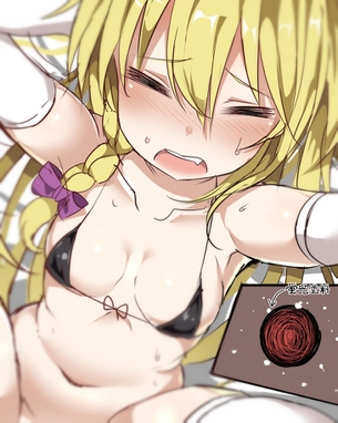 【二次・ZIP】東方キャラの水着画像まとめ100枚